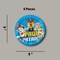8 Ct. Paw Patrol Paper Dinner Plates 9" Plates Featuring Skye, Rubble, Chase & Marshall for Kids' Parties